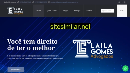 lailagomesadvogados.com.br alternative sites