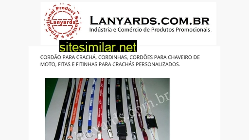 lanyards.com.br alternative sites