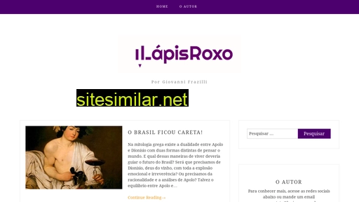 lapisroxo.com.br alternative sites