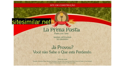 laprimapasta.com.br alternative sites