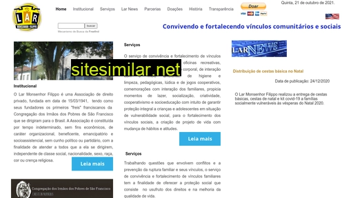 larmonsenhorfilippo.org.br alternative sites