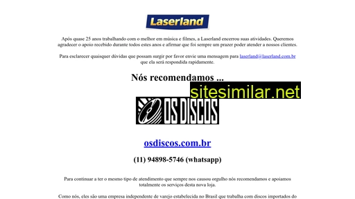 laserland.com.br alternative sites