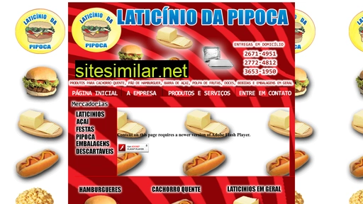 laticiniodapipoca.com.br alternative sites