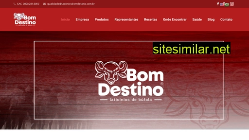 laticiniosbomdestino.com.br alternative sites