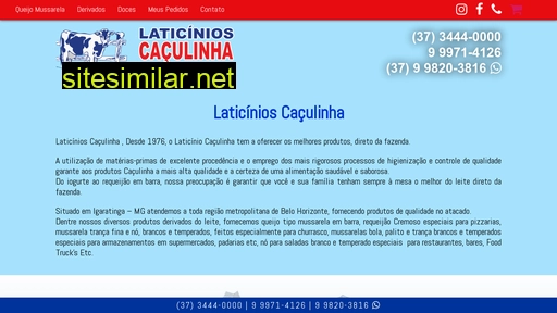 laticinioscaculinha.com.br alternative sites