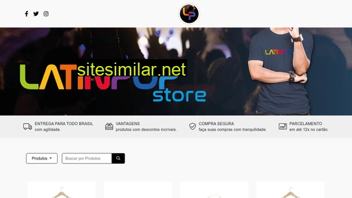 latinpopstore.com.br alternative sites