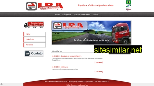 ldatransportes.com.br alternative sites