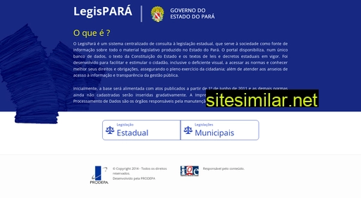legispara.pa.gov.br alternative sites