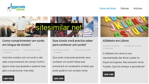 legendalibras.com.br alternative sites