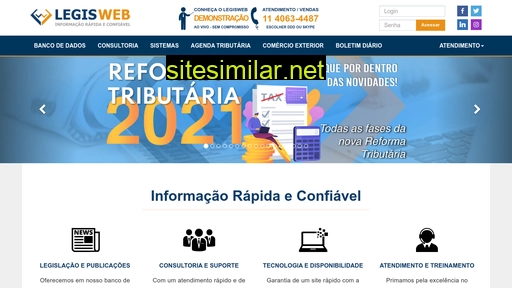 legisweb.com.br alternative sites