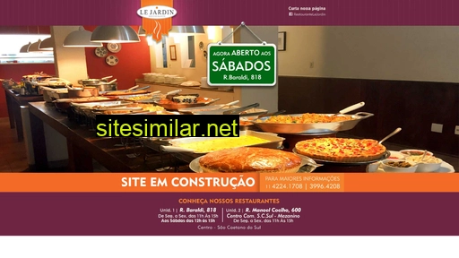 lejardinrestaurantes.com.br alternative sites