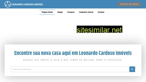 leonardocardosoimoveis.com.br alternative sites