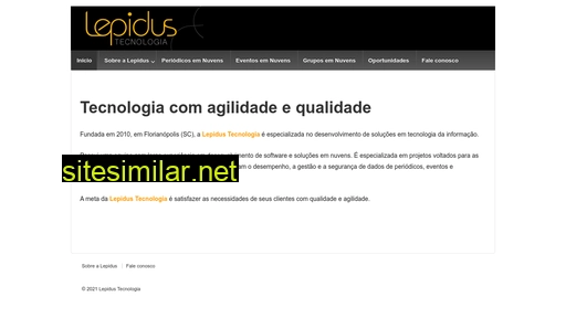 lepidus.com.br alternative sites