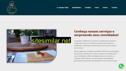 lequipecrepe.com.br alternative sites
