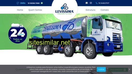 levissimatransportes.com.br alternative sites
