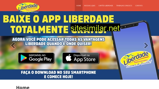 liberdadesupermercados.com.br alternative sites