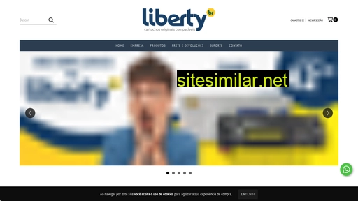 libertycartuchos.com.br alternative sites