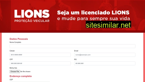 licenciadolions.com.br alternative sites