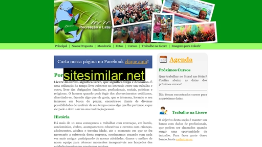 licererecreacao.com.br alternative sites