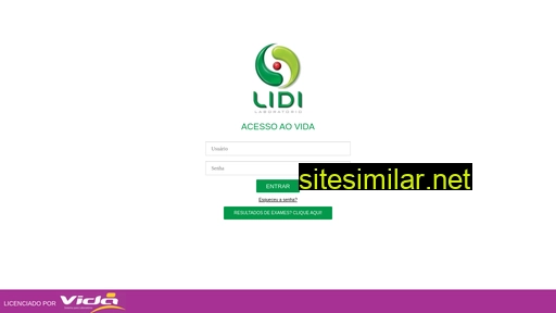 lidi.sisvida.com.br alternative sites