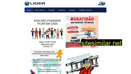 lidertel.com.br alternative sites