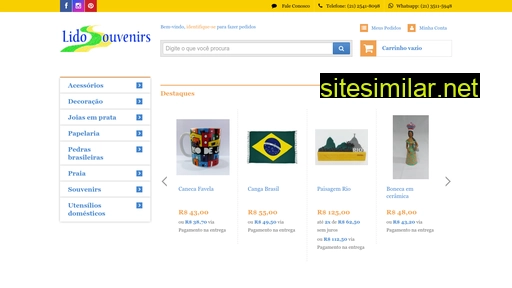 lidosouvenirs.com.br alternative sites