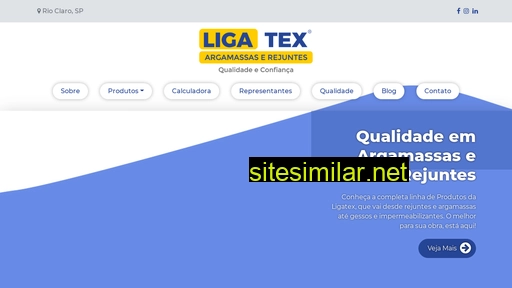 ligatexargamassas.com.br alternative sites