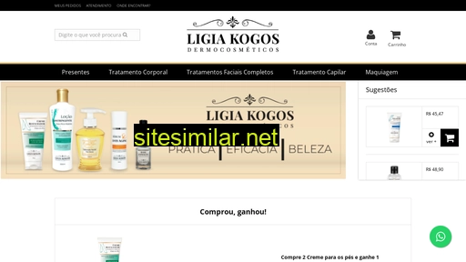 ligiakogosdermocosmeticos.com.br alternative sites