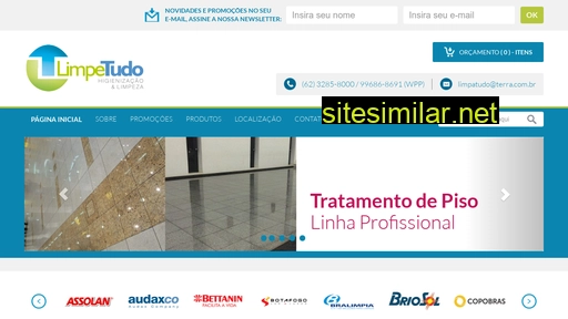 limpatudodistribuidora.com.br alternative sites