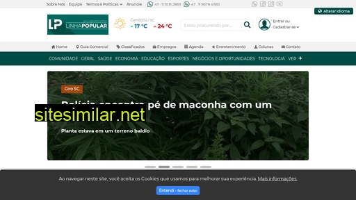 linhapopular.com.br alternative sites