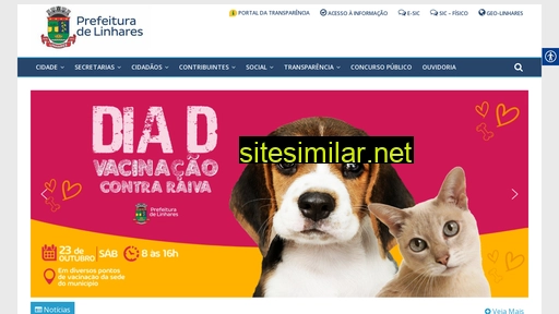 linhares.es.gov.br alternative sites