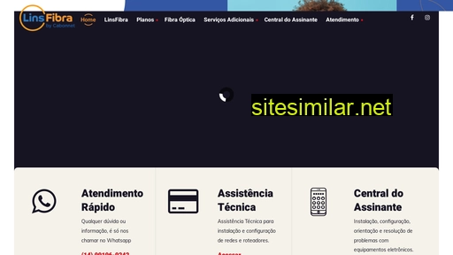 linsfibra.com.br alternative sites