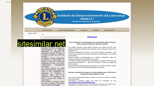 lionslideranca.org.br alternative sites
