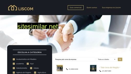 liscom.com.br alternative sites
