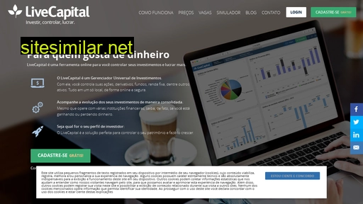 livecapital.com.br alternative sites