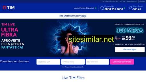 livetimfibra.com.br alternative sites