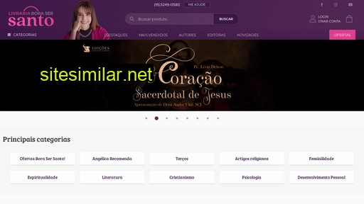 livrariaborasersanto.com.br alternative sites