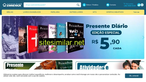 livrariacristaemmerick.com.br alternative sites