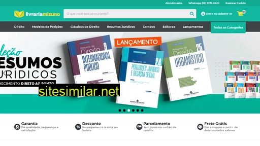 livrariamizuno.com.br alternative sites