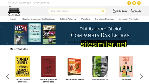 livrariapalavrear.com.br alternative sites
