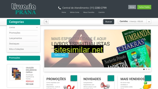 livrariaprana.com.br alternative sites