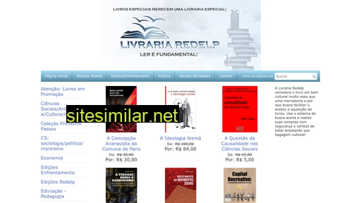 livrariaredelp.com.br alternative sites