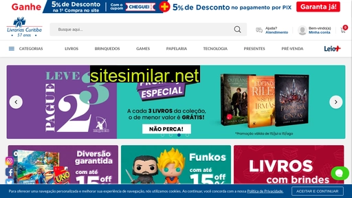livrariascuritiba.com.br alternative sites