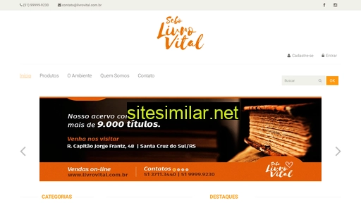 livrovital.com.br alternative sites