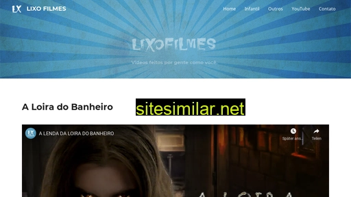 lixofilmes.com.br alternative sites