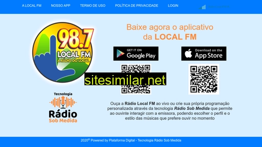localfm.com.br alternative sites