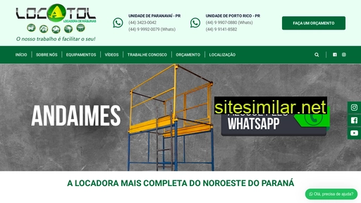 locatolequipamentos.com.br alternative sites