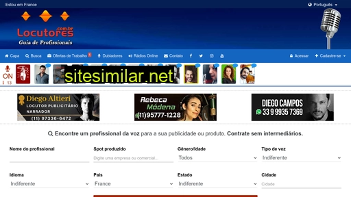 locutores.com.br alternative sites