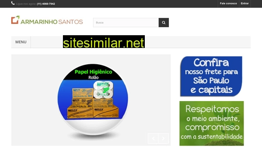 loja.armarinhosantos.com.br alternative sites