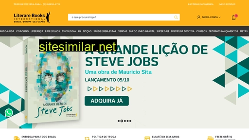 loja.literarebooks.com.br alternative sites